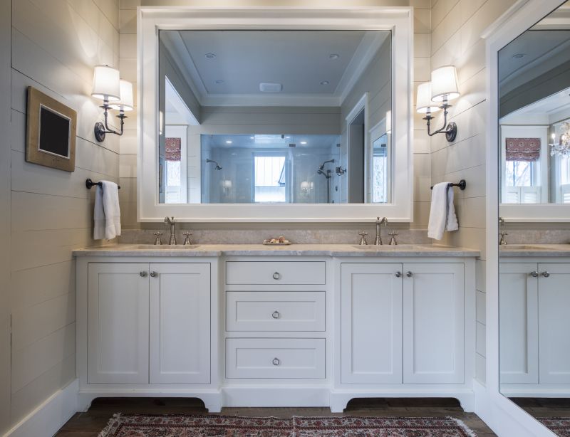 Elegant Vanity and Mirror Design