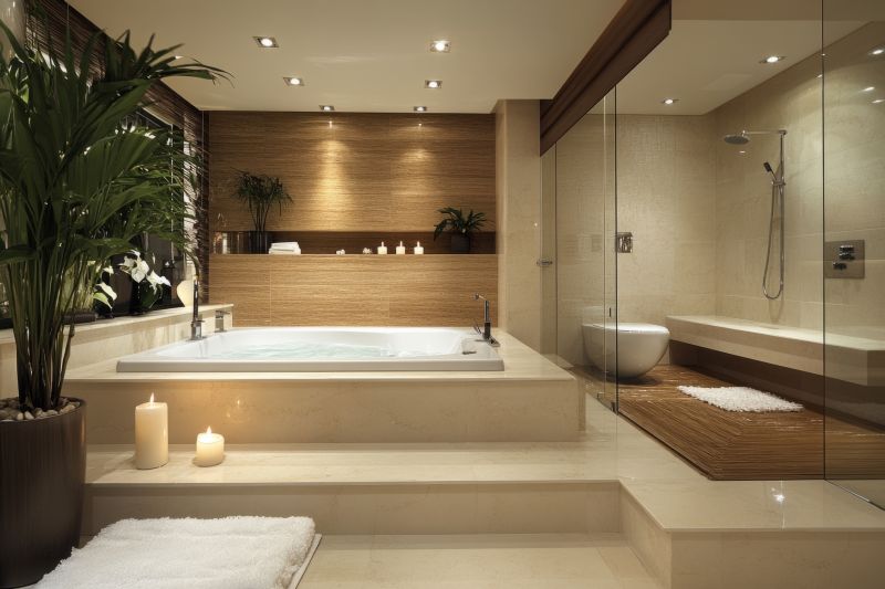 Modern Soaking Bathtub